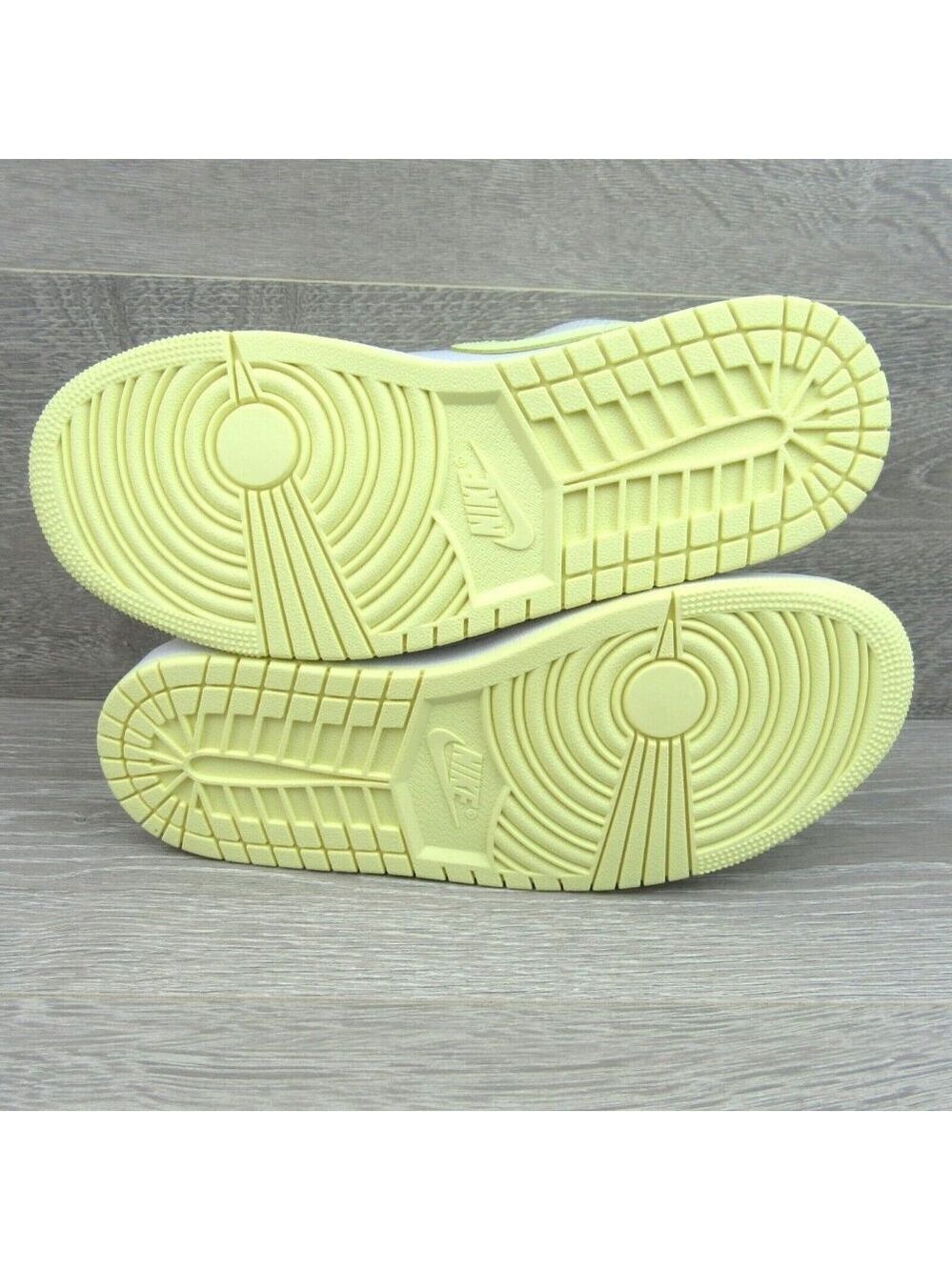 Air Jordan 1 Low Women's Size 9 Platinum White Citron Lemonade NEW - Picture 10 of 16